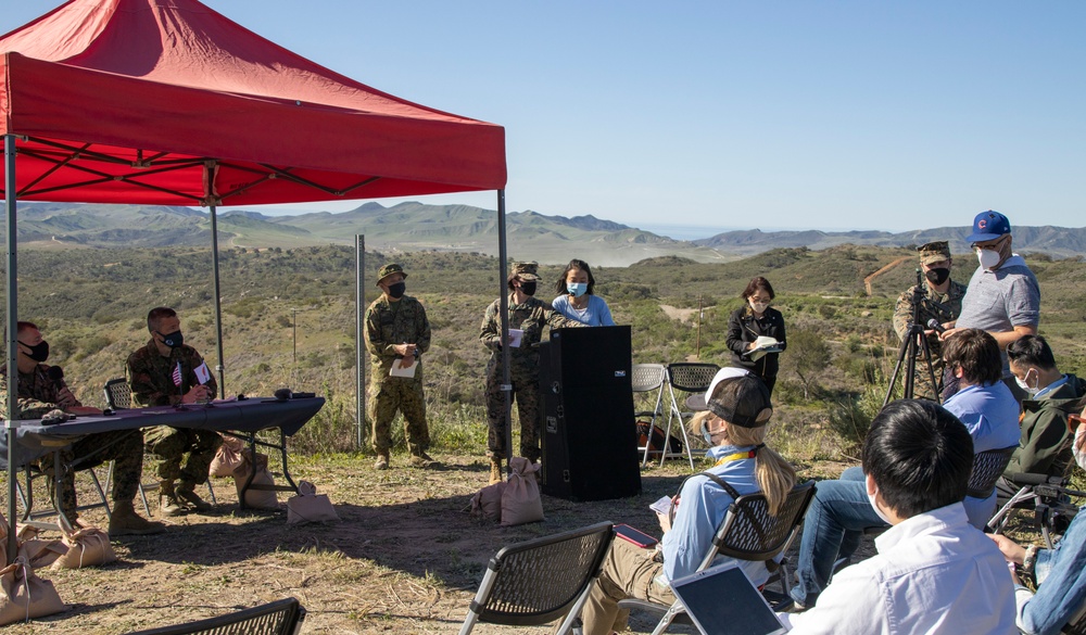 Iron Fist 2022: I Marine Expeditionary Force commanding general, Japan Amphibious Rapid Deployment Brigade CG hold press conference