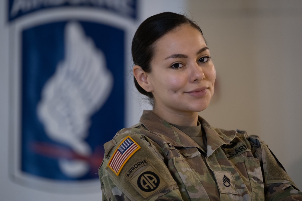 Staff Sgt. Christina Daniel - Sky Soldier