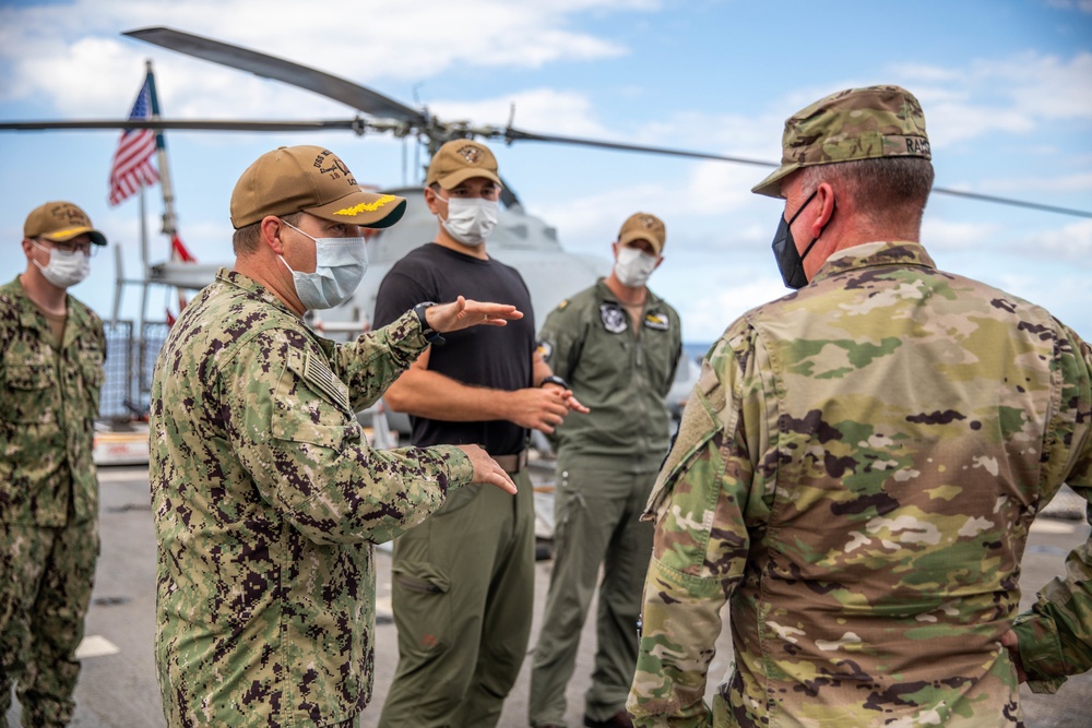 U.S. Embassy Jamaica Visit to USS Milwaukee