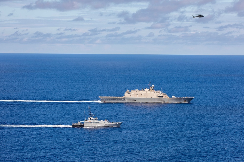 USS Milwaukee Conducts Bilateral Maritime Exercise with Jamaican Defense Force