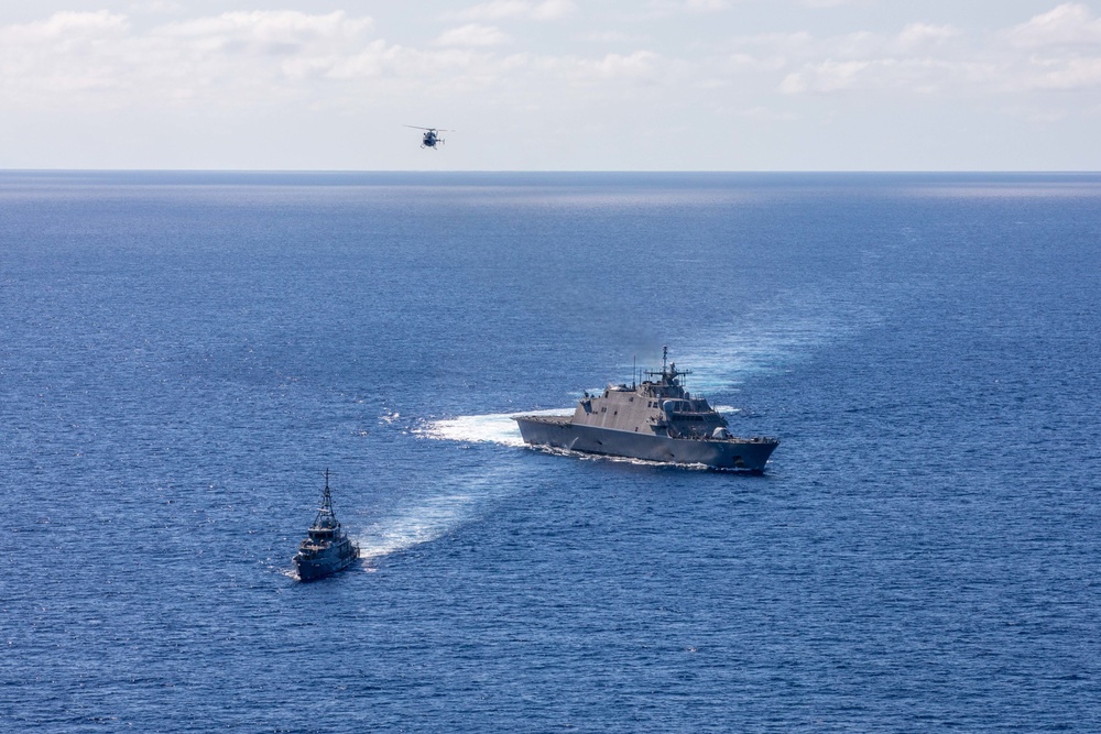 USS Milwaukee Conducts Bilateral Maritime Exercise with Jamaican Defense Force