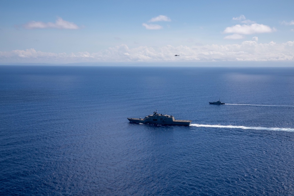 USS Milwaukee Conducts Bilateral Maritime Exercise with Jamaican Defense Force