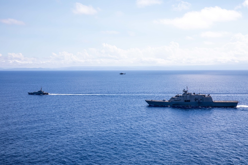 USS Milwaukee Conducts Bilateral Maritime Exercise with Jamaican Defense Force