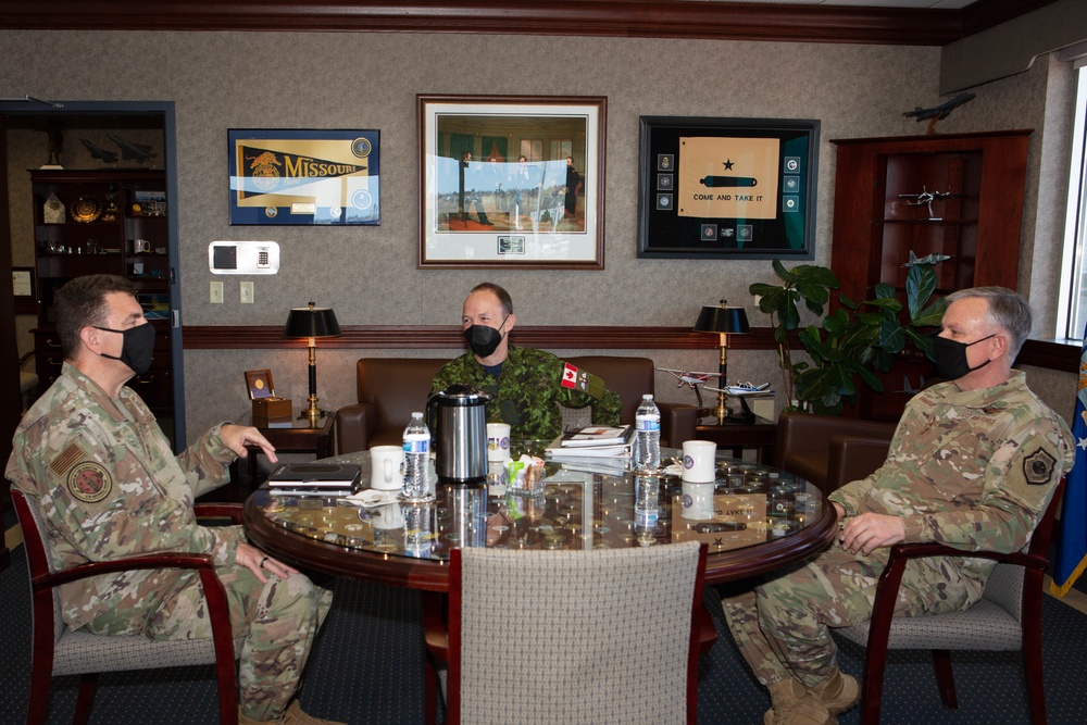 Lt. Gen. Michael Loh, Director, Air National Guard visit to NORAD and USNORTHCOM