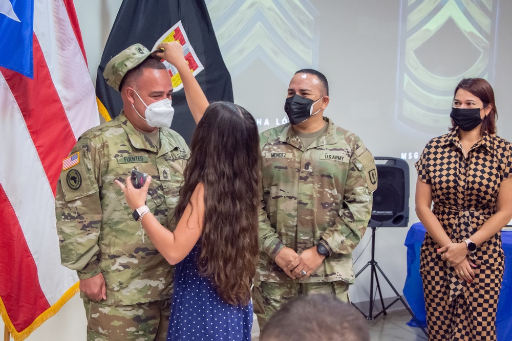 NCOs Promotion Ceremony al JTF-PR