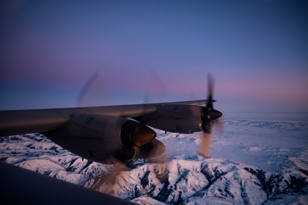 120th AW C-130H Night Ops