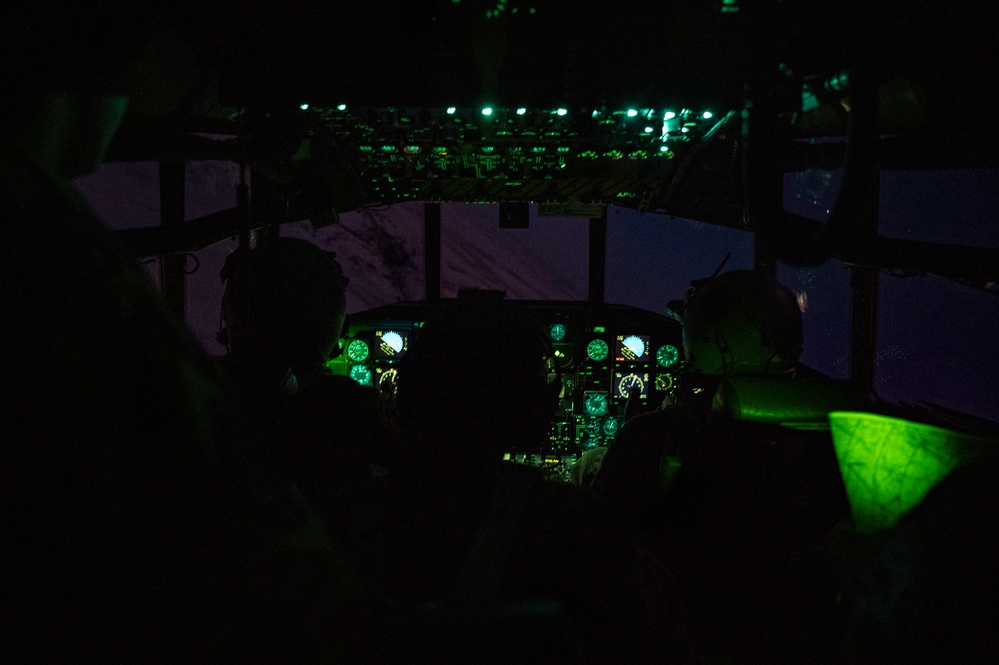 120th AW C-130H Night Ops