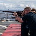 Gridley conducts a live-fire weapons qualification