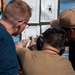 Gridley conducts a live-fire weapons qualification