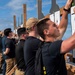 Gridley conducts a live-fire weapons qualification