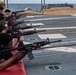 Gridley conducts a live-fire weapons qualification