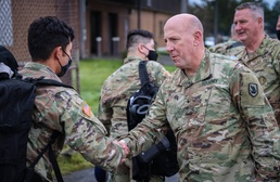 Guard members return home following deployment to Poland