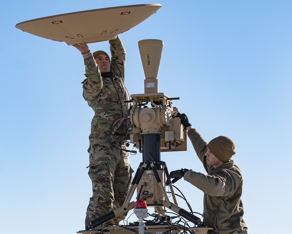 Ivy Soldiers Conduct Aerial Training