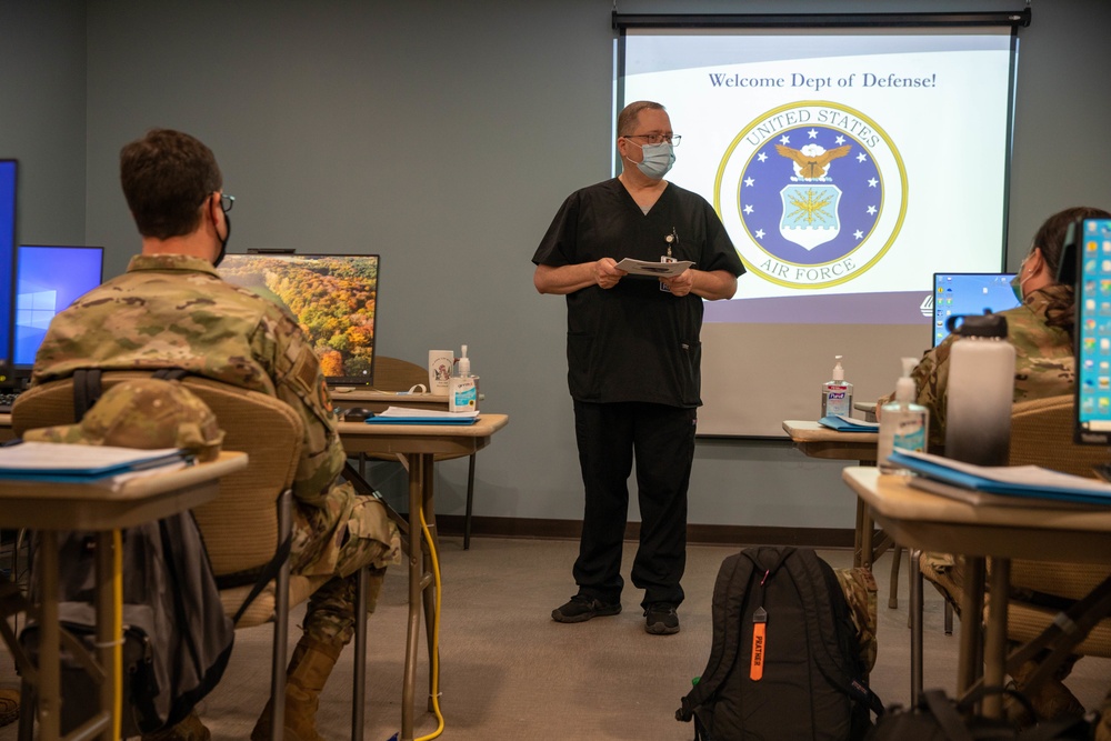 U.S. Air Force Military Medical Team Begin Orientation at Massachusetts Hospital