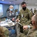 U.S  Air Force Military Medical Team Receive a Joint Reception, Staging, Onward Movement and Integration Brief at Lawrence General Hospital