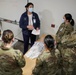 U.S  Air Force Military Medical Team Receive a Joint Reception, Staging, Onward Movement and Integration Brief at Lawrence General Hospital