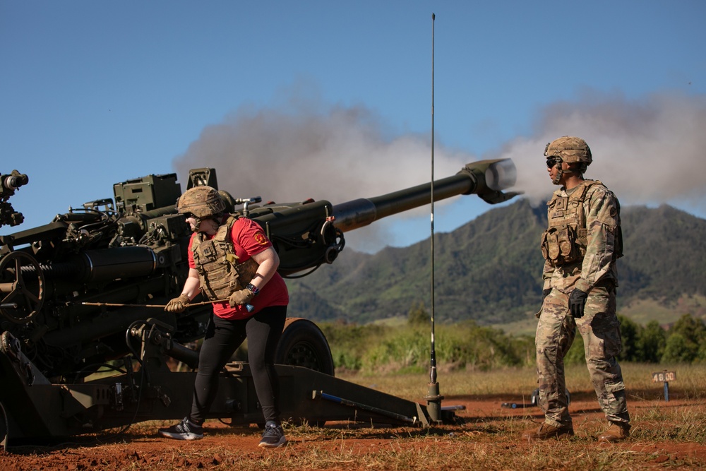 25ID, 25 DIVARTY Order of Molly Pitcher and Family Live Fire