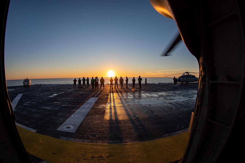 USS Makin Island Flight Operations