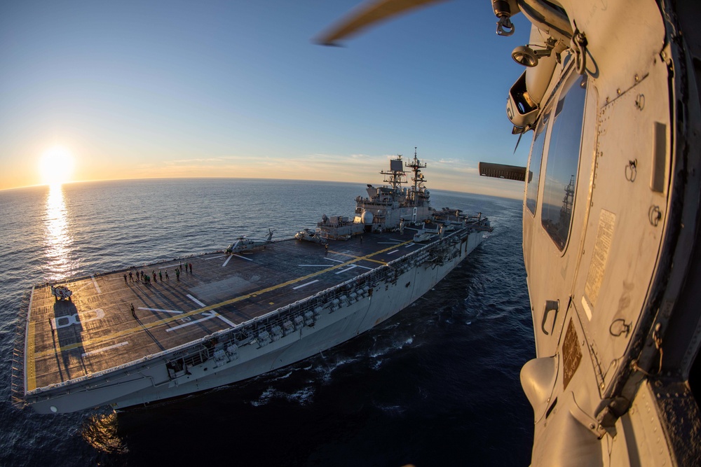 USS Makin Island Flight Operations