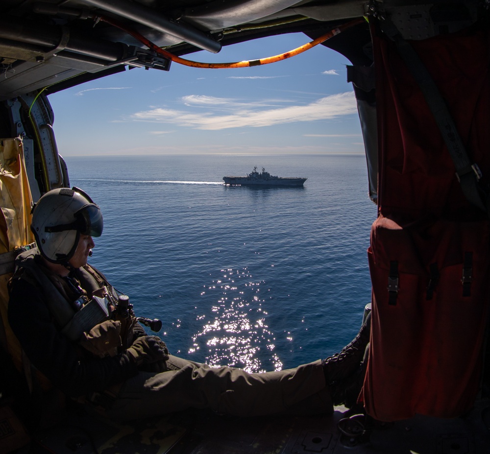 USS Makin Island Flight Operations