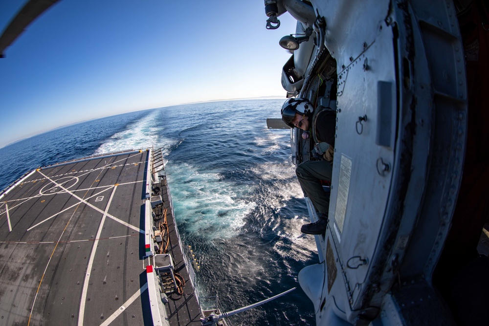 USS Makin Island Flight Operations