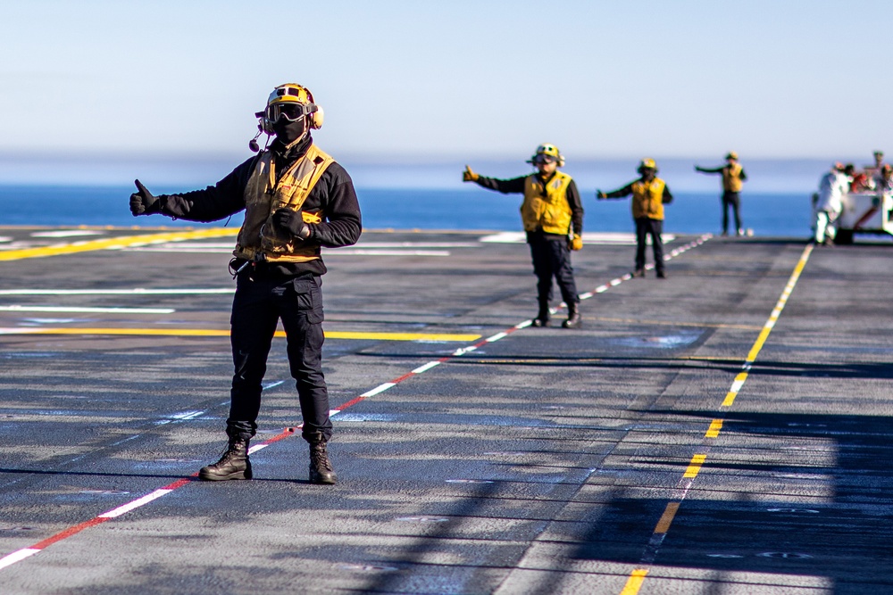 USS Makin Island Flight Operations