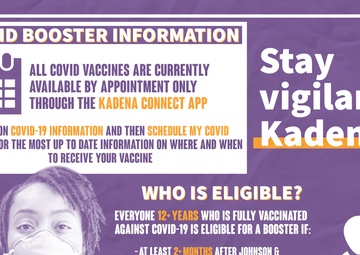 Kadena Air Base booster shot information