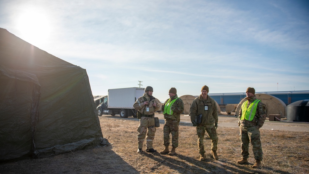 Testing readiness; 124th conducts Wing Focus Exercise
