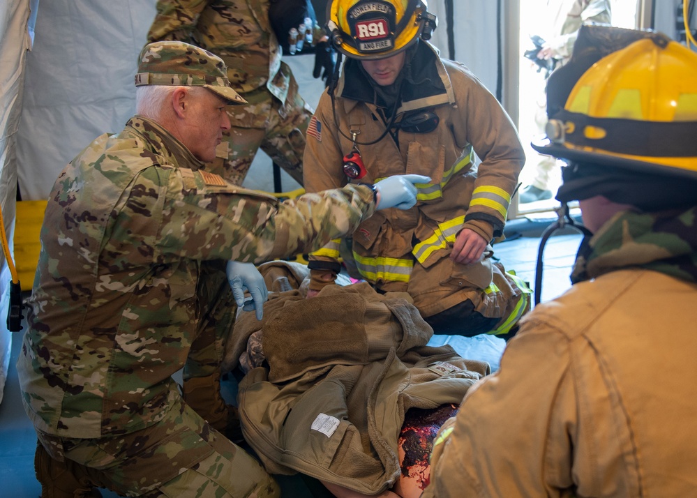 Testing readiness; 124th conducts Wing Focus Exercise