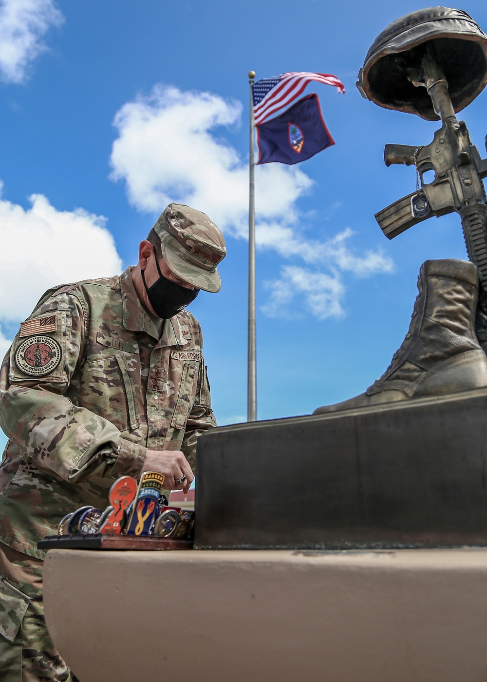 Air Guard Director Visits Guam Guard