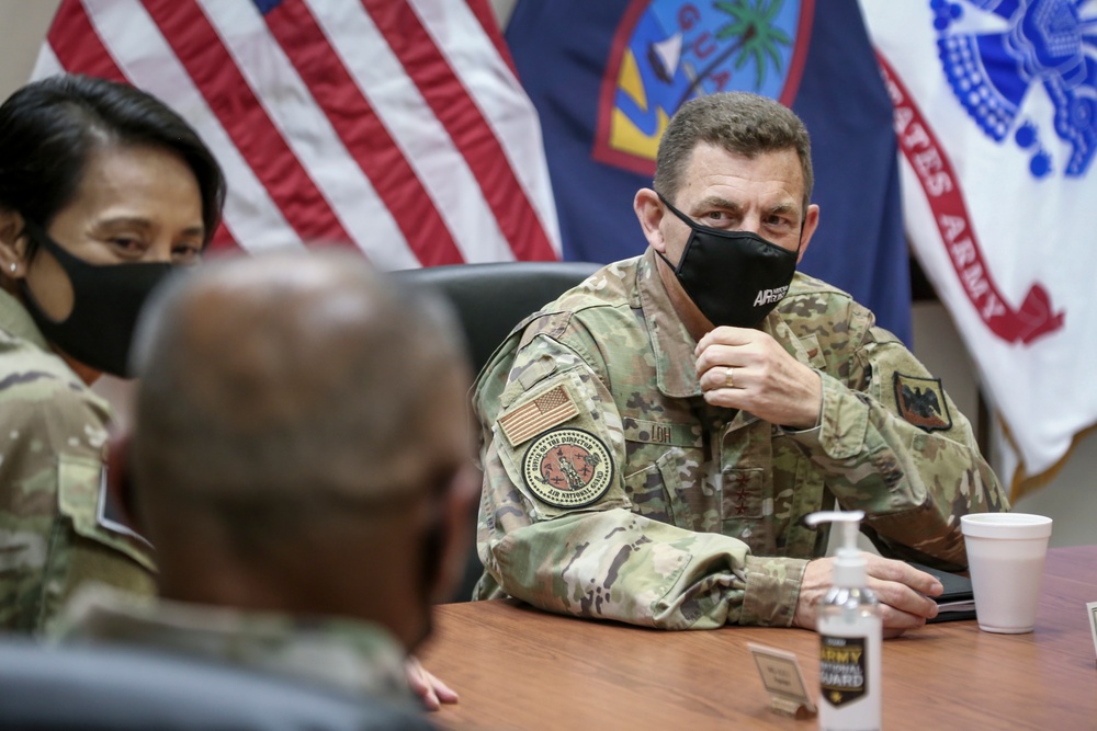 Air Guard Director Visits Guam Guard