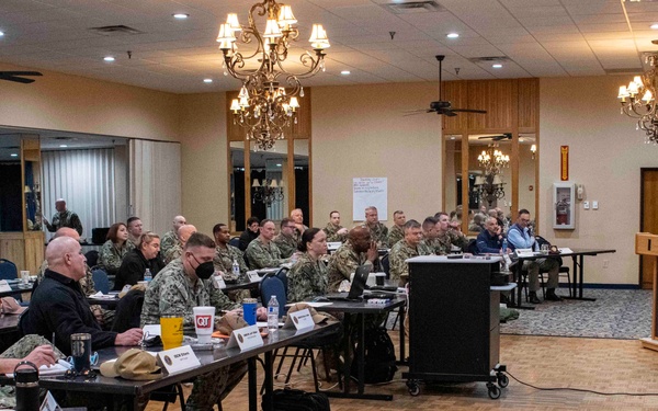 Force Master Chief Tracy L. Hunt hosts Navy Reserve Leadership Mess Symposium