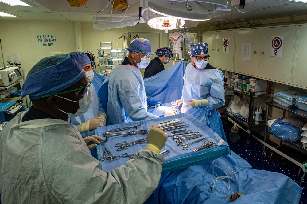 USS America (LHA 6) Mass Casualty Exercise