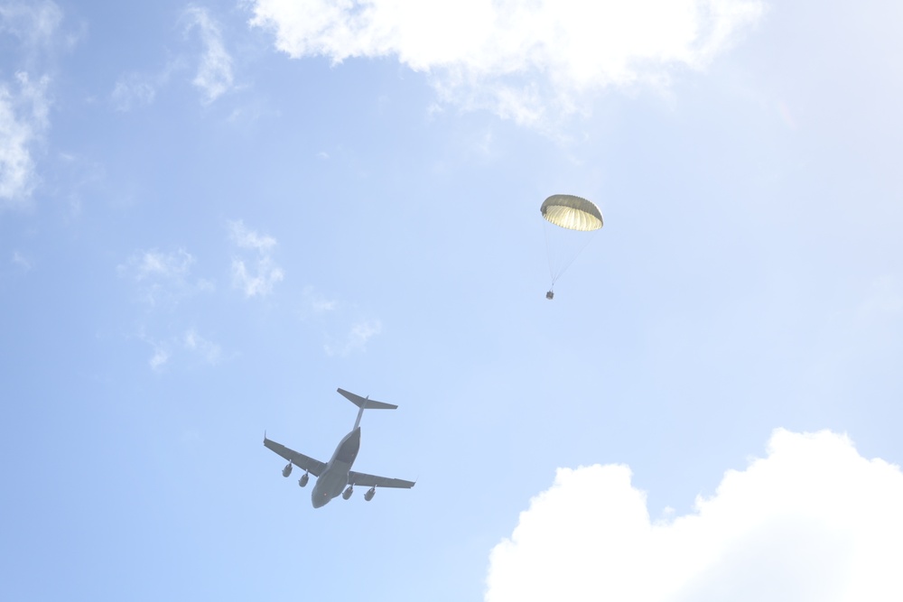 Airdrop on Tinian