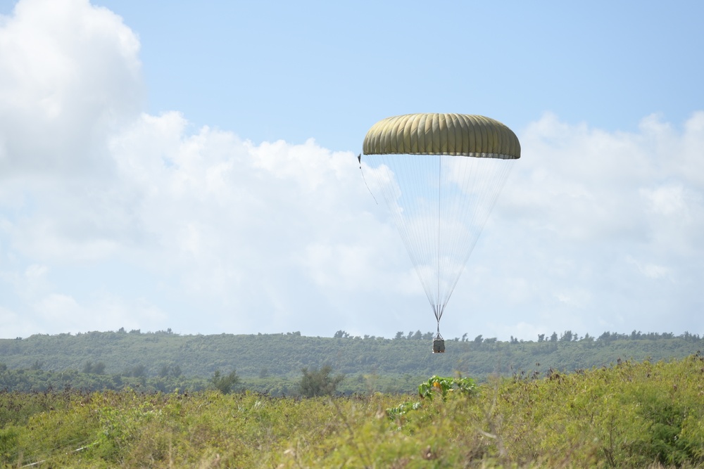 Airdrop on Tinian