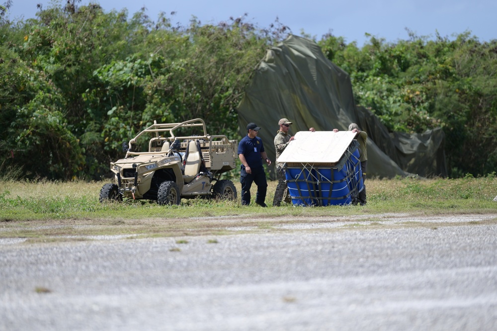 Airdrop on Tinian