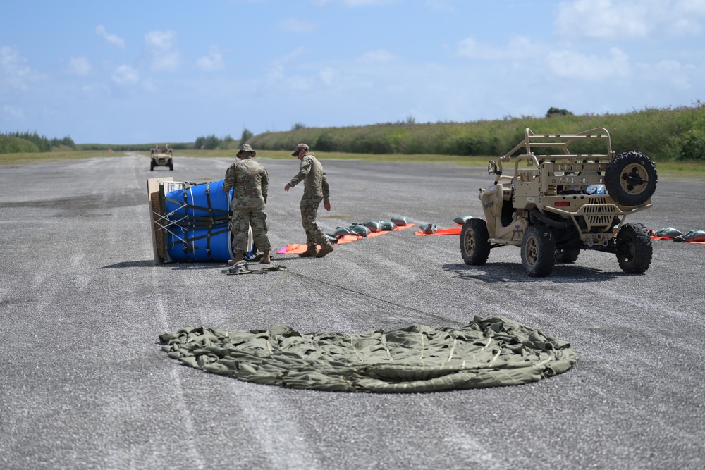 Airdrop on Tinian