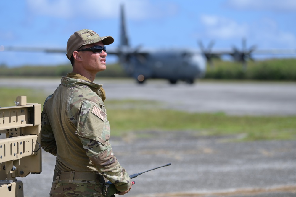 Airdrop on Tinian