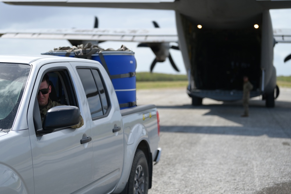 Airdrop on Tinian