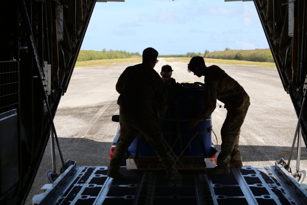 Airdrop on Tinian