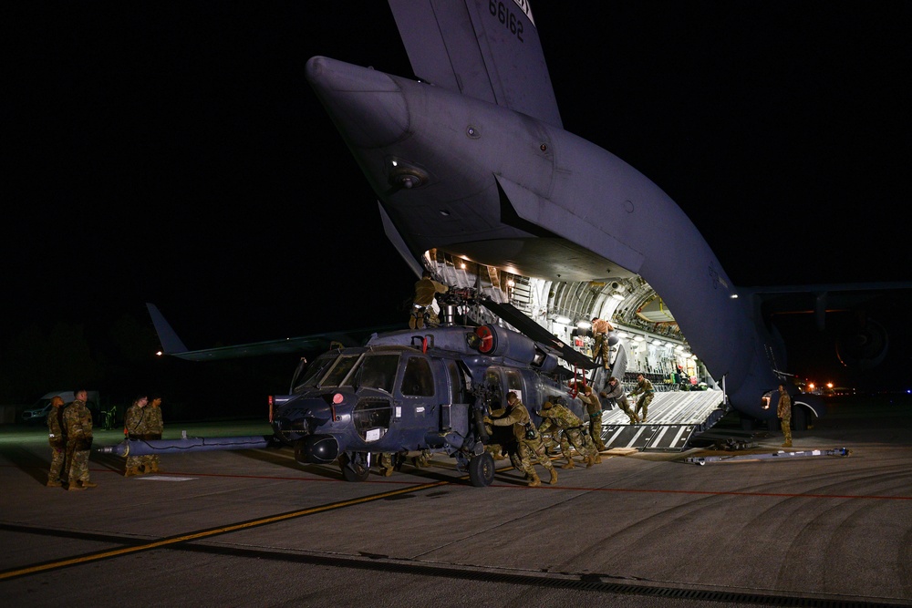 56th RQS helicopter returns from deployment