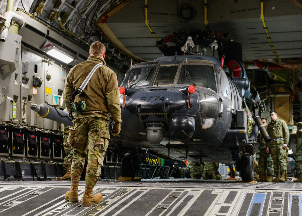 56th RQS helicopter returns from deployment