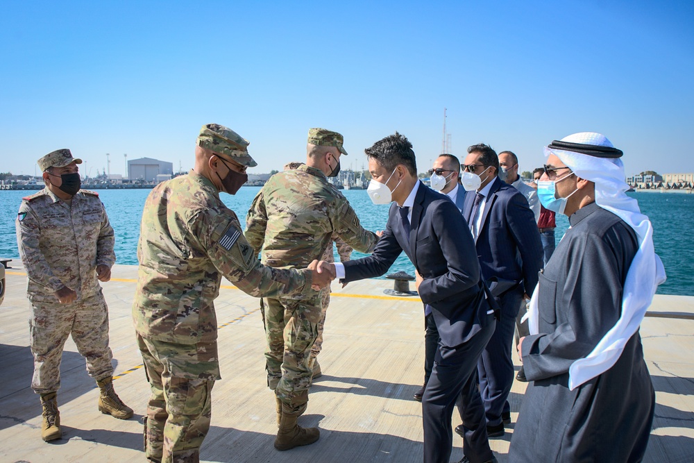 Kuwait Naval Base Ribbon Cutting Ceremony