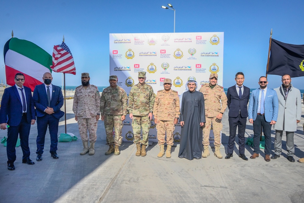 Kuwait Naval Base Ribbon Cutting Ceremony