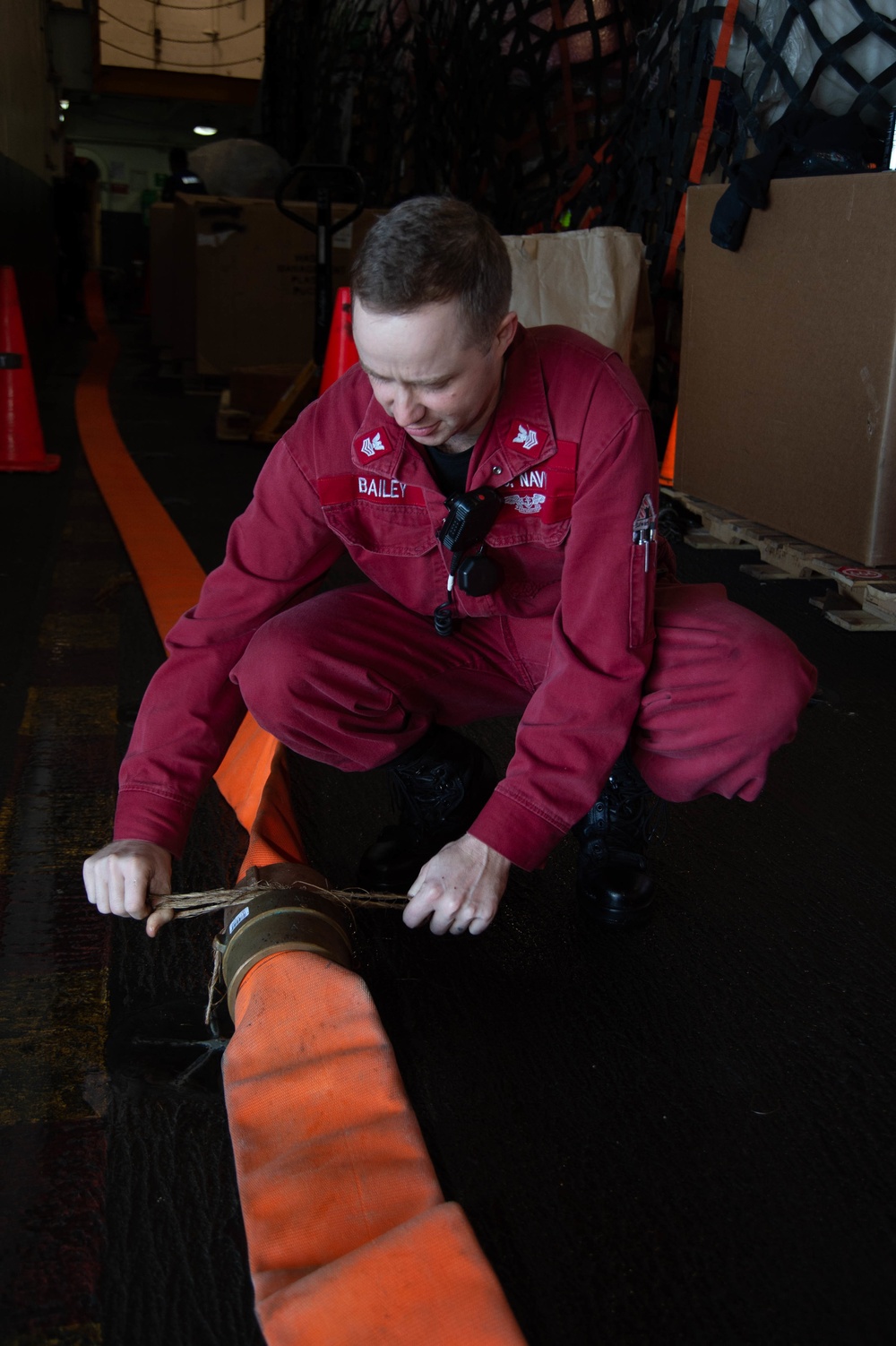 The Harry S. Truman Carrier Strike Group is on a scheduled deployment in the U.S. 6th Fleet area of operations in support of naval operations to maintain maritime stability and security.