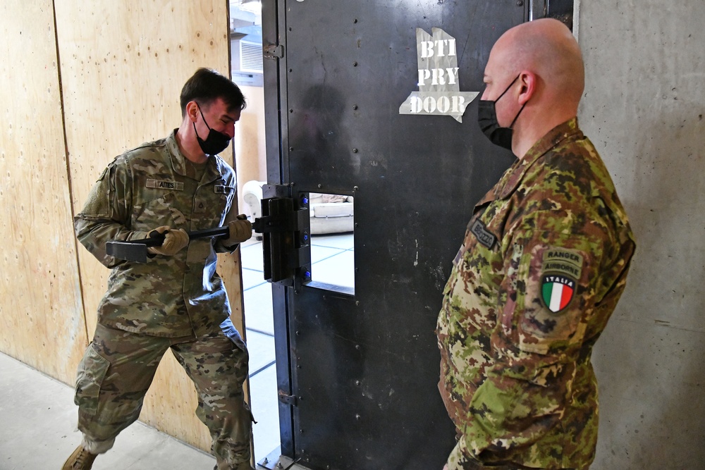 Breaching Door Training