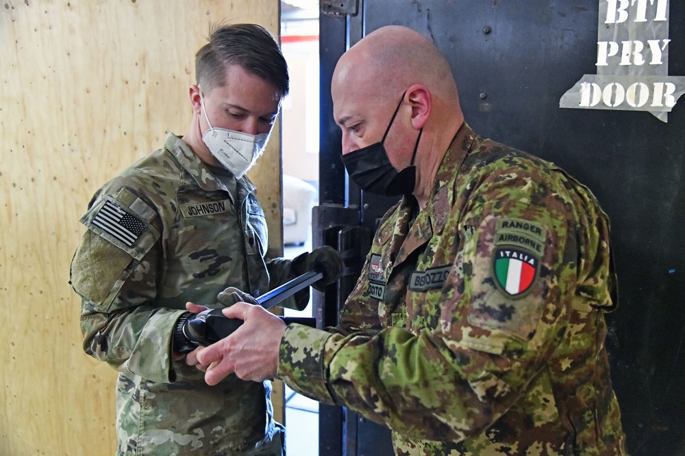 Breaching Door Training