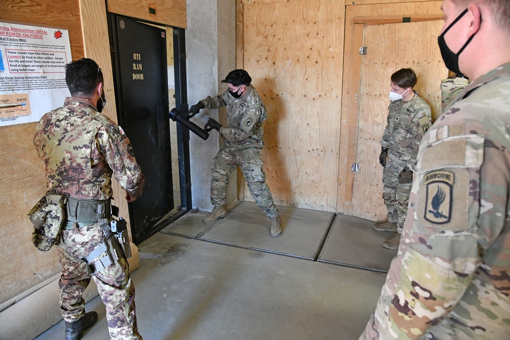 Breaching Door Training