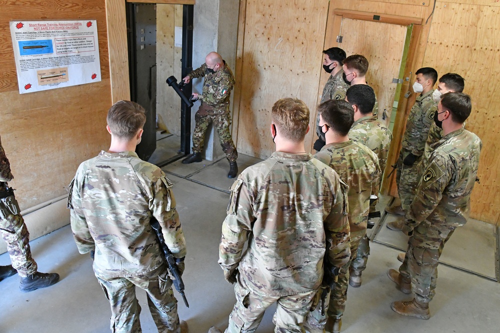 Breaching Door Training