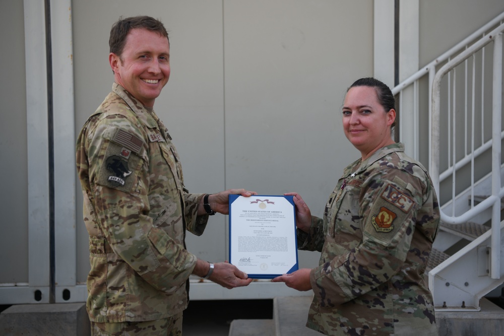 449th AEG, 726th EABS welcome new commander